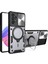 Samsung Galaxy A33 5g Kickstand Koruyucu Kılıf Tpu Pc Telefon Kabuğu Slayt Lens Kapak Silver (Yurt Dışından) 1