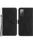 HT05 Flip Cüzdan Samsung Galaxy S20 FE/S20 Fe 5G/S20 Fe 2022/S20 Lite, Pu Deri Deri Touch Baskalı Stand Kapak Black (Yurt Dışından) 1
