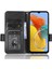 Samsung Galaxy Için M54 5G/F54 5g Pu Deri Cüzdan Telefon Kılıfı Stand-Black ile Basılı Üçgen Telefon Kapağı (Yurt Dışından) 2