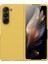 Samsung Galaxy Z Fold5 5g Sabit Pc Telefon Kılıfı Cilt-Touch Anti-Slatch Cover-Sarı (Yurt Dışından) 1