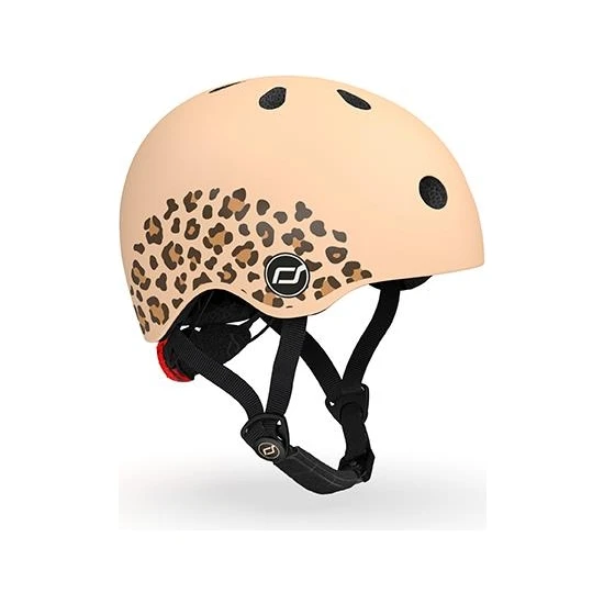 Scoot And Ride Lifestyle Bebek Kaskı Xxs-S Leopard 181206-96561