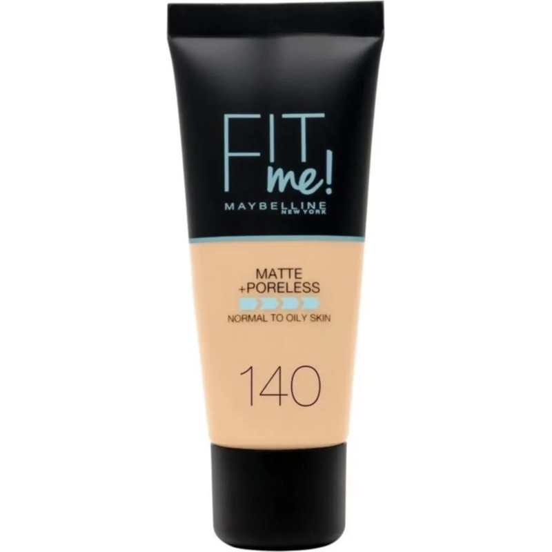 SDR New York Mat Fondöten - Fit Me Matte + Poreless Foundation 140 Cool Medium