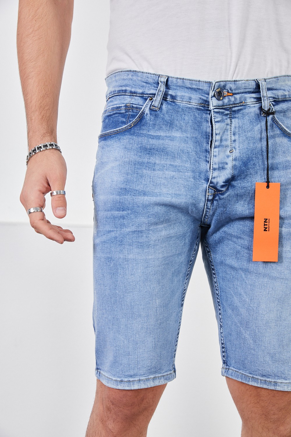 Frankness Jeans Erkek Kot Şort görsel 2