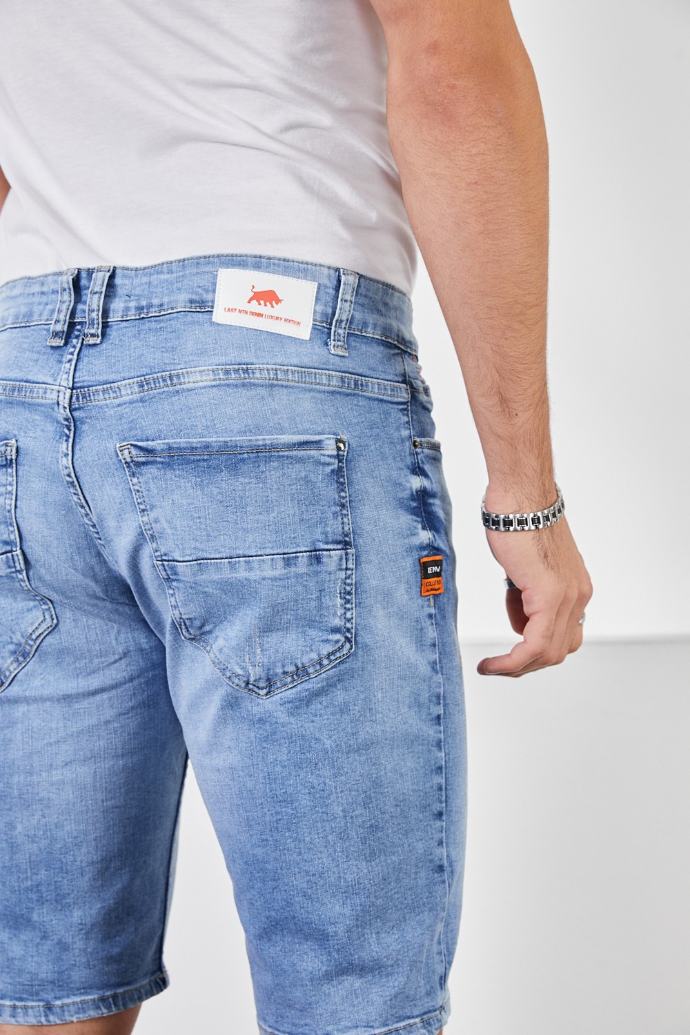 Frankness Jeans Erkek Kot Şort görsel 4