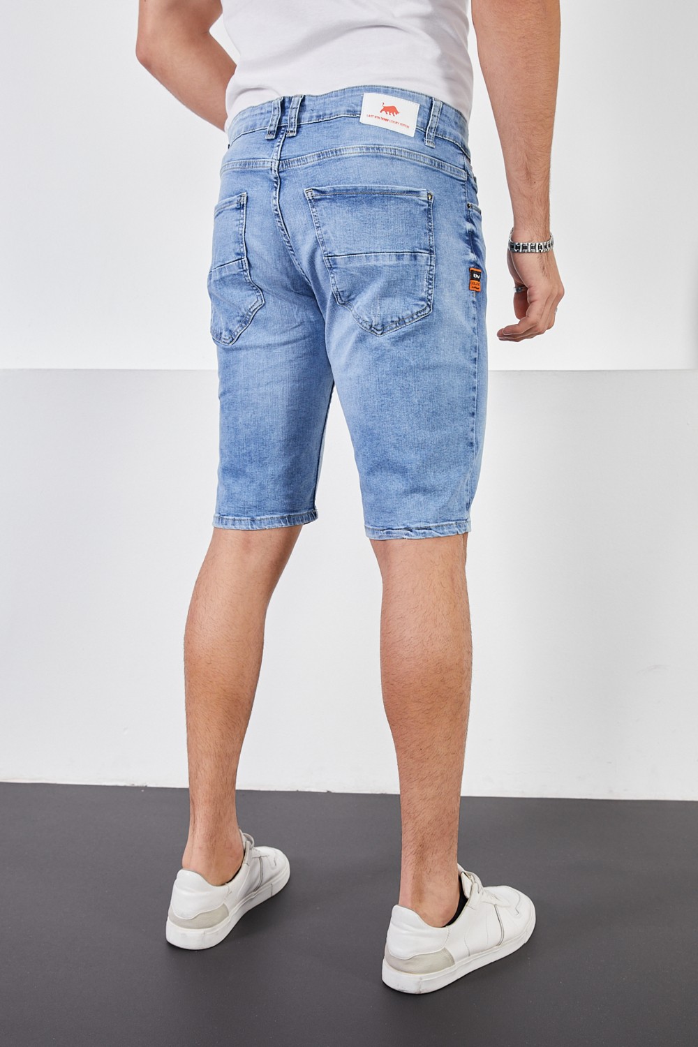Frankness Jeans Erkek Kot Şort görsel 5