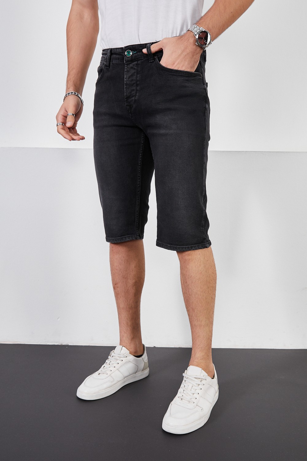 Frankness Jeans Erkek Kot Şort