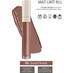 Farmasi Mat Likit Ruj 03 Sunset Breeze Vegan Özellikli Uzun Süre Kalıcı Dudak Makyaj Ürünü