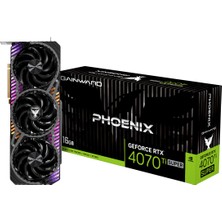 GAINWARD RTX 4070Tİ SUPER PHOENIX 16GB GDDR6X 256 Bit RGB LED Nvidia Ekran Kartı