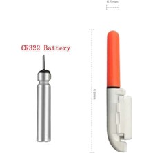 Tlg Shop RD-322 Stili 1 Takım Balıkçılık Elektronik Çubuk Işıklı Çubuk Işık LED Çıkarılabilir Su Geçirmez Şamandıra Takımı Gece Kaya Olta Takımı Pil ile (Yurt Dışından)