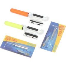 Tlg Shop RD-322 Stili 1 Takım Balıkçılık Elektronik Çubuk Işıklı Çubuk Işık LED Çıkarılabilir Su Geçirmez Şamandıra Takımı Gece Kaya Olta Takımı Pil ile (Yurt Dışından)