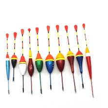 Tlg Shop Lot Mix Size Balıkçılık Şamandıra Seti Şamandıra Bobber Balıkçılık Işık Çubuğu Şamandıralar Dalgalı Renk Şamandıra Balıkçılık Aksesuarları Için (Yurt Dışından)