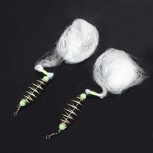 Tlg Shop 4 Boyutlu Stil 1 Adet Balık Ağı Patlama Balık Kancası Tasarım Bakır Yay Tuzağı Işıklı Boncuk Shoal Balık Ağı Paslanmaz Çelik Kuleler Döner Aletler (Yurt Dışından)