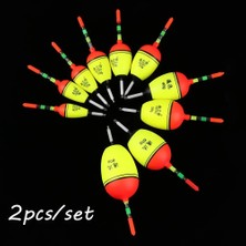 Tlg Shop 60G Tarzı 2 Adet Yüksek Li Bobber Sıcak Aydınlık Eva Köpük Balıkçılık Gece Şamandıra Işık Çubuğu Topu Boia (Yurt Dışından)