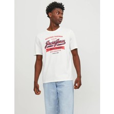 Giyinsen Jack & Jones Jjelogo Tee Ss O-Neck 2 Col SS24 Sn Erkek Tişört - 12246690