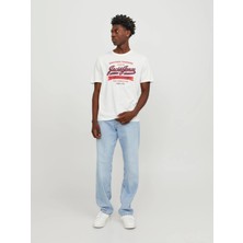 Giyinsen Jack & Jones Jjelogo Tee Ss O-Neck 2 Col SS24 Sn Erkek Tişört - 12246690