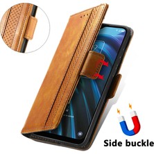 SZY Market Tcl 30 Xe 5g Cüzdan Kılıfı, Kart Tutuculu Pu Deri Flip Kılıf Rfıd Engelleme Kickstand Telefon Kapağı (Yurt Dışından)