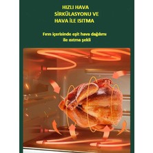 Hutt OA10 Airfryer Siyah Yağsız Fritöz 10 Lt