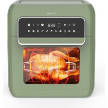 Hutt OA10 Airfryer Yeşil Fritöz 10 Lt