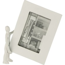 Laromita Decoration Figürlü Çerçeve / Beyaz