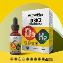 Active Plus D3-K2 Vitamin Damlası