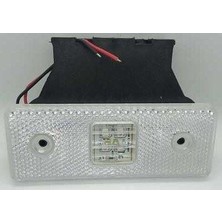 Ölmez 12  Volt Ledlı Sıde Marker Beyaz Braketlı