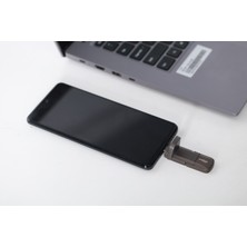 Dahua 128GB S809 Typec Otg Usb3.2 Gen.2 520MB-460MB/SN Metal USB Flash Bellek