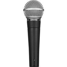 Shure SM58SE El Tipi Vokal Sahne Mikrofonu- Shure Tr Garantili