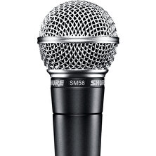 Shure SM58SE El Tipi Vokal Sahne Mikrofonu- Shure Tr Garantili