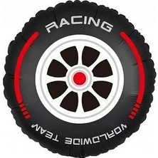 Yarış Lastiği Folyo Balon 18 Inç