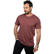 Maxi-Dry Aşırı Terleme Önleyici Bisiklet Yaka T-Shirt, Ter Sızdırmaz, Çift Katmanlı