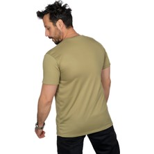 Maxi-Dry Aşırı Terleme Önleyici Bisiklet Yaka T-Shirt, Ter Sızdırmaz, Çift Katmanlı