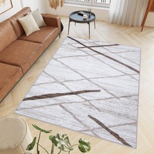 Eliana Home Dijital Baskı Yıkanabilir Kaymaz Taban Salon Halısı ve Yolluk   LNA0707