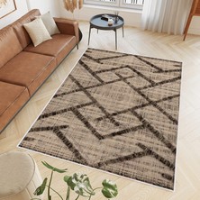 Eliana Home Dijital Baskı Yıkanabilir Kaymaz Taban Salon Halısı ve Yolluk   LNA0717
