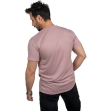 Maxi-Dry Aşırı Terleme Önleyici Bisiklet Yaka T-Shirt, Ter Sızdırmaz, Çift Katmanlı