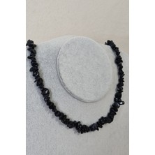 Bade Accessories Lacivert Yıldız Taşı Kırıktaş Doğaltaş Kolye