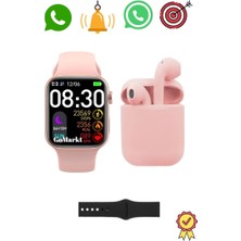 Gomarkt Watch 9 Serisi T900 Pro Max Akıllı Saat ve I12 Bluetooth Kulaklık Hediyeli