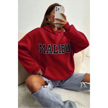 Medinenur Unisex Malibu Baskılı Sweatshirt