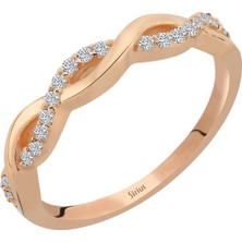 Sirius Pırlanta Pırlanta Alessandra Yarım Tur Yüzük 0447R0067