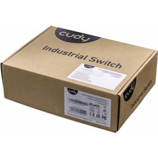 Cudy IG1004S2P 4port Gigabit 120W Poe+,2sfp, 2km ÇOKLU,80KM Tekli Mod IP40 Metal Endüstriyel Switch