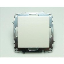 Elbi Anahtar Zena Anahtar Beyaz Mekanizma Çerçeve Dahil Zena-Vega