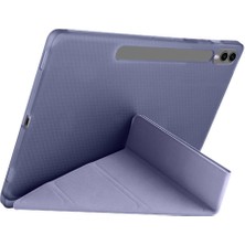 Sneezy Samsung Galaxy Tab S7 Plus T970 12.4 Inç Katlanabilir Kalemlikli Standlı Akıllı Kılıf