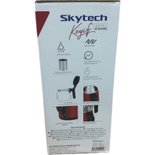 Keyif Çelik Cam Demlikli Çay Makinesi ST-5575