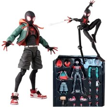 Zljnx New Spider Man Parallel Universe 2 Miles Morales Action Figure Model Children's Toy Gift Sculpture Transparent Limited Edition (Yurt Dışından)