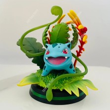 Zljnx Sıcak Pokemon Anime Figürü Bikachu Charizard Squirtle Bulbasaur Vulpix Sahneleri Sürüm Heykelcik Oyuncaklar Pvc Modeli Koleksiyonu Bebekler (Yurt Dışından)