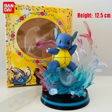 Zljnx Sıcak Pokemon Anime Figürü Bikachu Charizard Squirtle Bulbasaur Vulpix Sahneleri Sürüm Heykelcik Oyuncaklar Pvc Modeli Koleksiyonu Bebekler (Yurt Dışından)