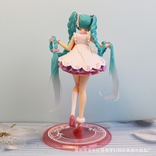 Zljnx 20CM Project Dıva Arcade Pink Cherry Hatsune Miku Figure Anime Girl Figurine Model Decoration Dolls (Yurt Dışından)