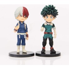 Zljnx 9pcs/set Anime My Hero Academia Statue Figure Model Toys (Yurt Dışından)