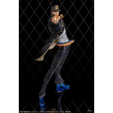 Zljnx 17CM Anime Jojo's Bizarre Adventure Figure Kujo Jotaro Star Platinum Pvc Action Figure Boxed Kids Collectible Model Doll Gift (Yurt Dışından)