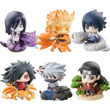 Zljnx Sıcak Naruto Shippuden Anime Şekilli Kalıp Sasuke Kakashi Gaara Aksiyon Heykelcik Pvc Heykeli Koleksiyon Oyuncak Bebek Çocuk Hediyeler (Yurt Dışından)