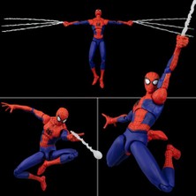 Zljnx New ml Legends Spiderman Figure Spider-Man Into The Spider-Verse Sv Peter B. Parker Sentinel Miles Action Figures Model Toys (Yurt Dışından)